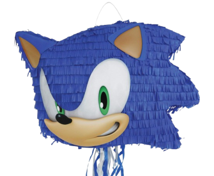 Χειροποίητη Πινιάτα Sonic 10