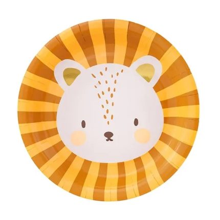 Πιάτα πάρτυ Λιονταράκι (6 τεμ)